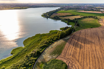 Badestelle am Unteruckersee in Prenzlau im Bundesland Brandenburg, Deutschland