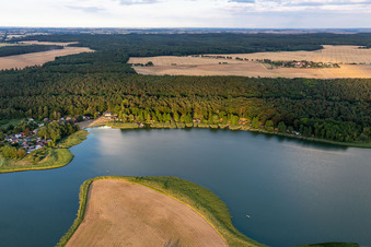 Quast Strand im Ortsteil Seehausen in Oberuckersee im Bundesland Brandenburg, Deutschland