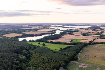 Große Lanke in Oberuckersee im Bundesland Brandenburg, Deutschland