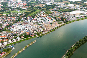 Wohnbauprojekt am Speyerer Rheinufer: Alte Ziegelei / Franz-Kirmeier-Straße im Bundesland Rheinland-Pfalz, Deutschland