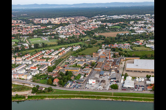 Industriehof Speyer im Bundesland Rheinland-Pfalz, Deutschland