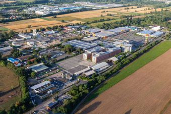 Hornbach Baumarkt von Südwesten in Bornheim im Bundesland Rheinland-Pfalz, Deutschland
