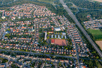 Siedlungsschule in Speyer im Bundesland Rheinland-Pfalz, Deutschland