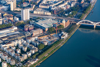 Walzmühle im Ortsteil Süd in Ludwigshafen am Rhein im Bundesland Rheinland-Pfalz, Deutschland