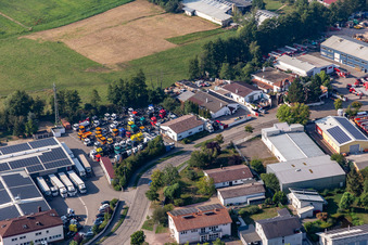 SIVA GmbH im Gewerbegebiet Horst im Ortsteil Minderslachen in Kandel im Bundesland Rheinland-Pfalz, Deutschland