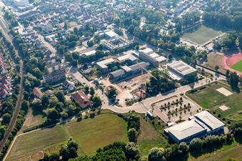 IGS Kandel, Baustelle im Bundesland Rheinland-Pfalz, Deutschland
