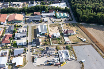 Gewerbegebiet Im Gereut von Norden in Hatzenbühl im Bundesland Rheinland-Pfalz, Deutschland