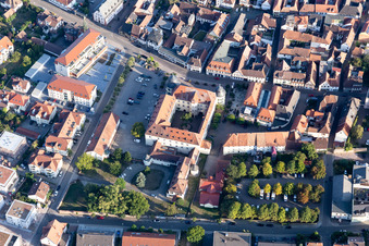 Schloß in Bad Bergzabern im Bundesland Rheinland-Pfalz, Deutschland