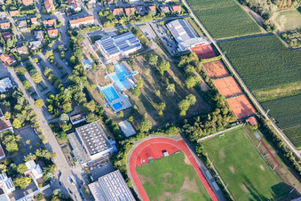 Rebmeerbad in Bad Bergzabern im Bundesland Rheinland-Pfalz, Deutschland