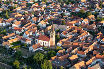 Kirche St. Martin in Steinweiler im Bundesland Rheinland-Pfalz, Deutschland