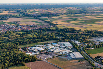 Rohrbach im Bundesland Rheinland-Pfalz, Deutschland aus der Luft betrachtet