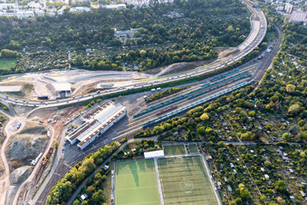 Eintracht Frankfurt e.V im Ortsteil Seckbach in Frankfurt am Main im Bundesland Hessen, Deutschland