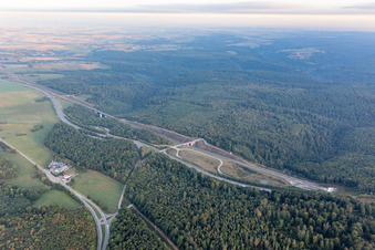 A4 Aire de Quatre Vents in Eckartswiller im Bundesland Bas-Rhin, Frankreich