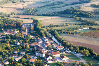 Luftbild von Chateau de Haroué im Bundesland Meurthe-et-Moselle, Frankreich