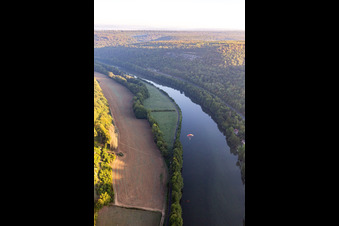 Luftbild von Mosel in Sexey-aux-Forges im Bundesland Meurthe-et-Moselle, Frankreich