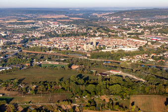 Luftaufnahme von Dommartin-lès-Toul im Bundesland Meurthe-et-Moselle, Frankreich