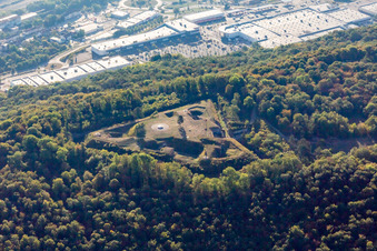 Altes Fort: Batterie de l'Eperon in Frouard im Bundesland Meurthe-et-Moselle, Frankreich