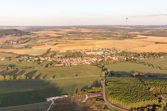 Luftbild von Coussey im Bundesland Vosges, Frankreich