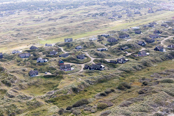 Drohnenaufname von Fanø im Bundesland Syddanmark, Dänemark
