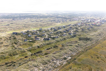 Drohnenbild von Fanø im Bundesland Syddanmark, Dänemark