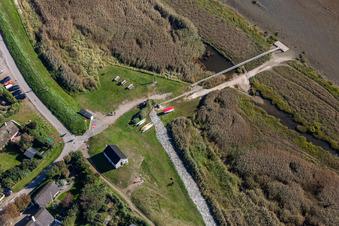 Stormflodssøjlen, Sønderho in Fanø im Bundesland Syddanmark, Dänemark