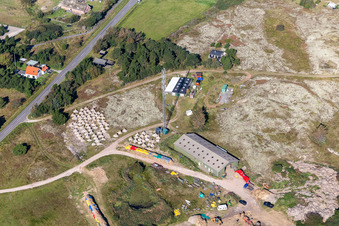 Fanø im Bundesland Syddanmark, Dänemark von oben