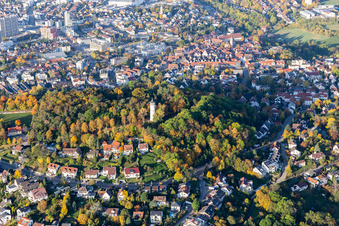 Engelbergturm, Engelbergwiese in Leonberg im Bundesland Baden-Württemberg, Deutschland