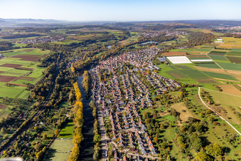 Ortsteil Neckarhausen in Nürtingen im Bundesland Baden-Württemberg, Deutschland