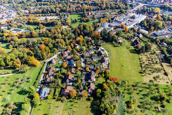 Schrägluftbild von Am Galgenberg in Nürtingen im Bundesland Baden-Württemberg, Deutschland