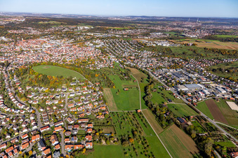 Aussichtspunkt Ersberg in Nürtingen im Bundesland Baden-Württemberg, Deutschland