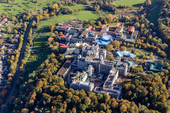 Campus- Gebäude der Universität " Universität Konstanz " an der Universitätsstraße im Ortsteil Egg in Konstanz im Bundesland Baden-Württemberg, Deutschland