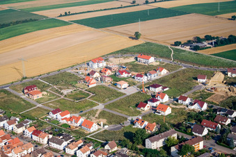 Neubaugebiet Am Höhenweg in Kandel im Bundesland Rheinland-Pfalz, Deutschland