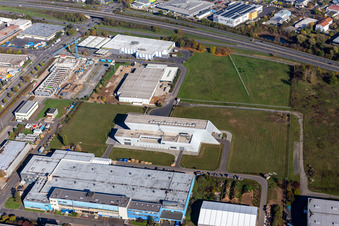 Luftaufnahme von Schweinfurt im Bundesland Bayern, Deutschland