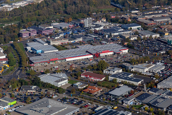 Bauhaus in Schweinfurt im Bundesland Bayern, Deutschland