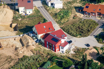 Luftbild von Neubaugebiet Am Höhenweg in Kandel im Bundesland Rheinland-Pfalz, Deutschland
