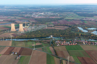 KKG in Grafenrheinfeld im Bundesland Bayern, Deutschland