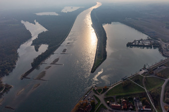 Port autonome de Strasbourg in Lauterbourg im Bundesland Bas-Rhin, Frankreich