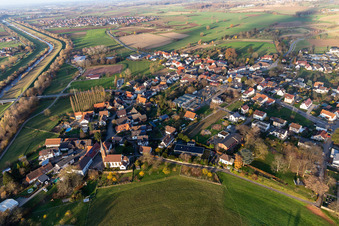 Ortsteil Bühl am Bühlbach in Offenburg im Bundesland Baden-Württemberg, Deutschland