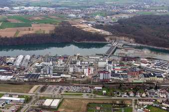 Evonik Treibacher Persalze in Rheinfelden im Bundesland Baden-Württemberg, Deutschland