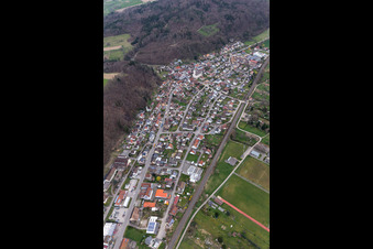Luftbild von Schwörstadt im Bundesland Baden-Württemberg, Deutschland