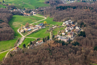 Gebäude des Chrischona-Campus und Diakonissen Mutterhaus in Bettingen im Kanton Basel im Bundesland Basel-Stadt, Schweiz