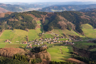 Untertal im Ortsteil Prinzbach in Biberach im Bundesland Baden-Württemberg, Deutschland