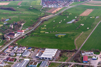 Luftbild von Golfclub Gröbernhof e.V in Zell am Harmersbach im Bundesland Baden-Württemberg, Deutschland