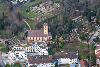 Katholische Kirche St. Martin in Gengenbach im Bundesland Baden-Württemberg, Deutschland