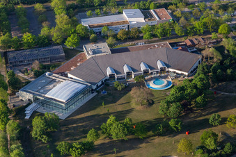Fächerbad im Ortsteil Hagsfeld in Karlsruhe im Bundesland Baden-Württemberg, Deutschland