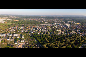 Innenstadtbereich im Ortsteil Oststadt in Karlsruhe im Bundesland Baden-Württemberg, Deutschland