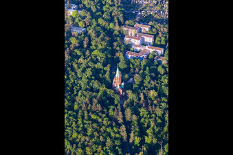 Großherzogliche Grabkapelle im Ortsteil Oststadt in Karlsruhe im Bundesland Baden-Württemberg, Deutschland
