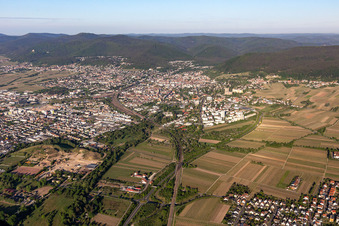Luftaufnahme von Neustadt an der Weinstraße im Bundesland Rheinland-Pfalz, Deutschland