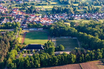 Stadion TUS Schaidt in Wörth am Rhein im Bundesland Rheinland-Pfalz, Deutschland