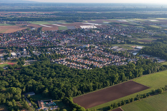 Luftbild von Kandel im Bundesland Rheinland-Pfalz, Deutschland